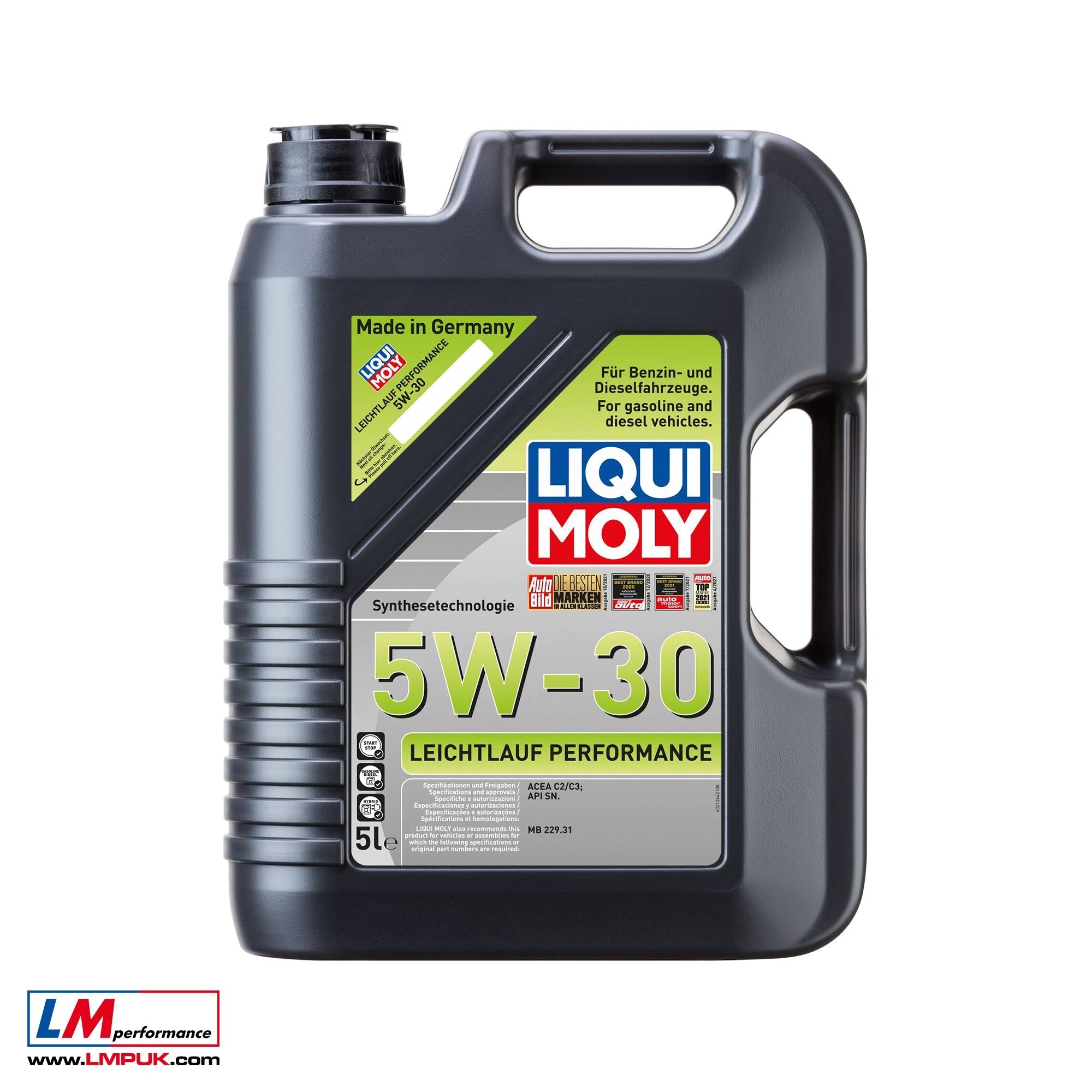 Leichtlauf Performance 5W-30 Engine Oil by LIQUI MOLY – LM Performance